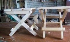 Как сделать деревянный складной стул со спинкой