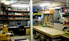 Организуем столярную мастерскую на участке, в гараже или в доме Мастерская на даче внутри