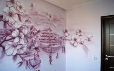 Роспись стен в квартире – гениальное воплощение вашей творческой мысли